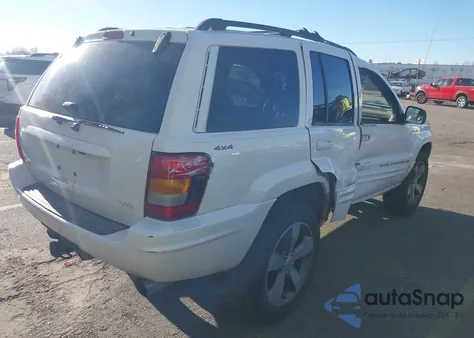 2000 Jeep Grand Cherokee Limited из США, поврежденный, VIN 1J4GW58N4YC205061